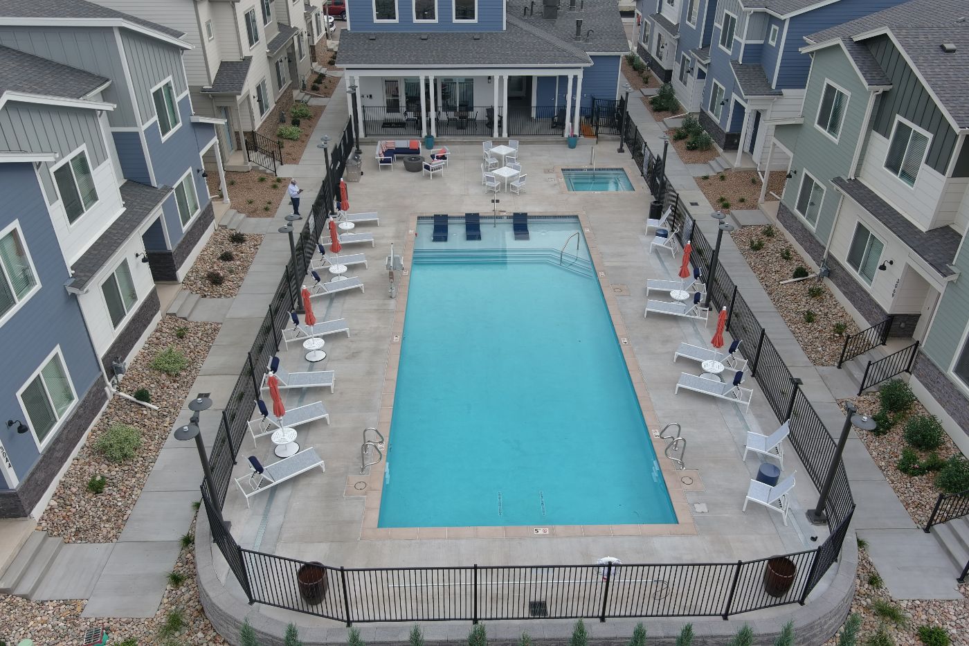 Apartment Community Pool Deck & Flatwork by Ajax Concrete